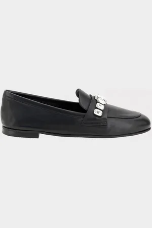 Casadei Mocassino Hanoi in pelle con strass