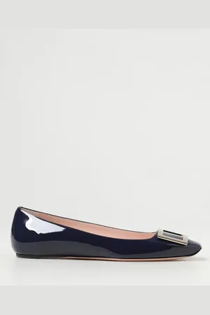Roger Vivier Ballerine Trompette in vernice con fibbia