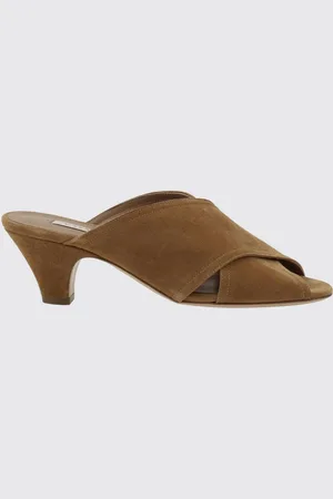 Casadei Mules in camoscio