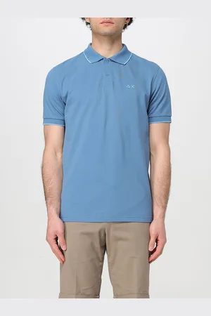 sun68 Polo in cotone con mini logo
