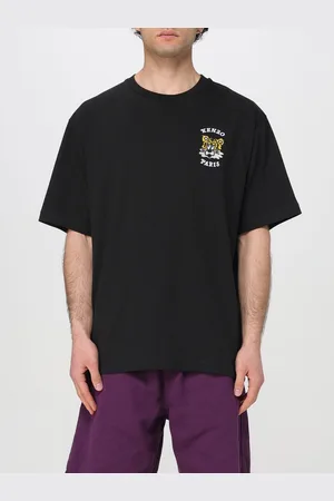Kenzo T-shirt in cotone con Tiger Logo
