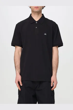 C.P. Company Polo basic in cotone con logo C. P. Company