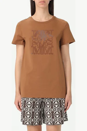Max Mara T-shirt basic in cotone