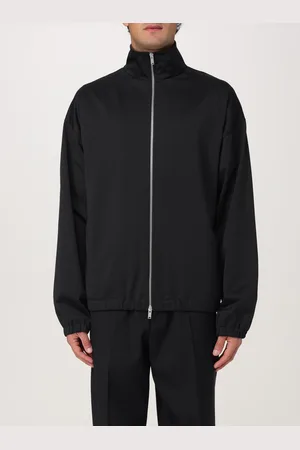 Jil Sander Felpa basic in cotone con zip