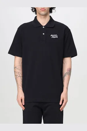 Maison Kitsuné Polo in cotone con logo