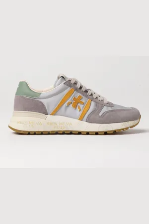 Premiata Sneakers Lander in camoscio e nylon