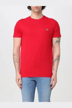 Lacoste T-shirt in cotone con mini logo