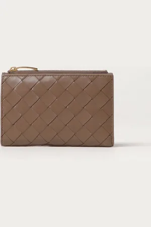 Bottega Veneta Portafoglio in nappa intrecciata