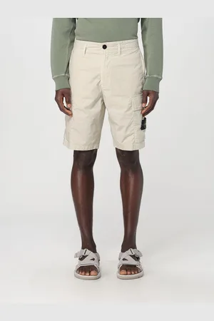 Stone Island Pantaloncino cargo in cotone stretch