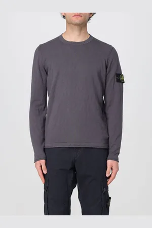 Stone Island Maglia in cotone organico e nylon finezza 14