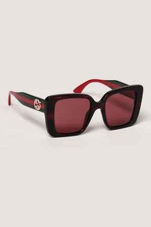 Gucci Occhiali da sole Web in acetato