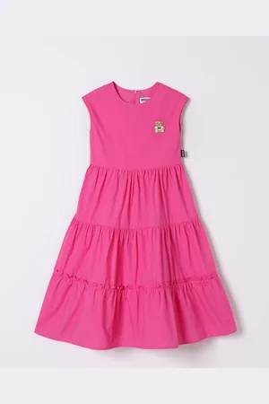 Moschino Abito in cotone Teddy Bear