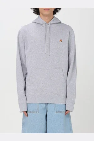 Maison Kitsuné Felpa con cappuccio in cotone