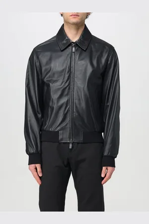 Emporio Armani Giubbotto biker in nappa