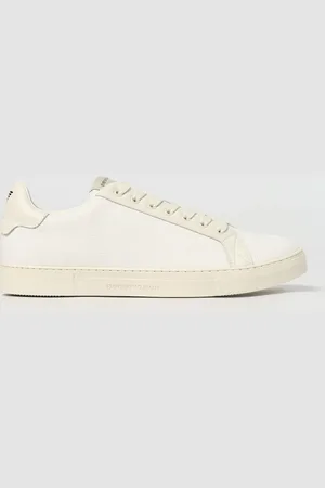 Emporio Armani Sneakers in mesh con logo jacquard