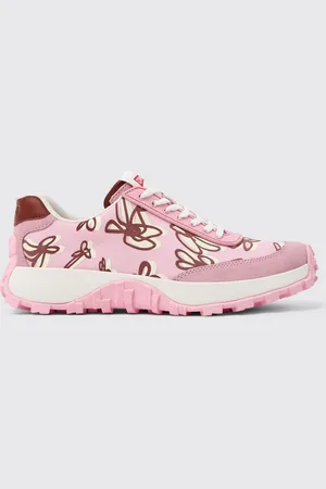 Camper Sneakers Drift Trail Vibram in PET riciclato e nabuk con stampa floreale