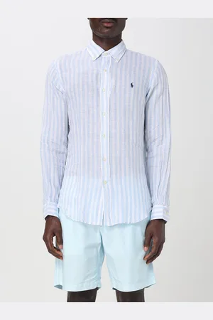 Ralph Lauren Camicia classica in lino a righe