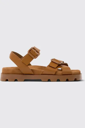 Camper Sandalo Brutus in pelle spazzolata