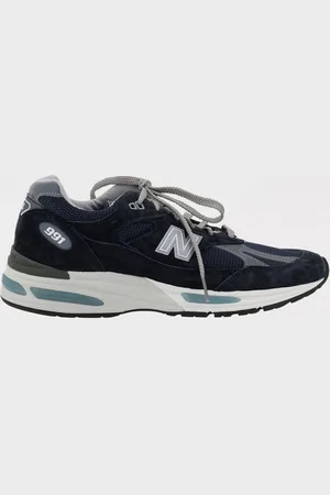 New Balance Sneakers Made in UK 991v2 in camoscio e mesh
