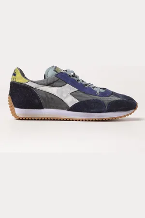 Diadora Sneakers Equipe H Dirty in canvas e camoscio used