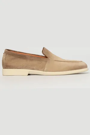 santoni Mocassino in camoscio