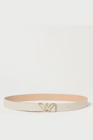 Emporio Armani Cintura in pelle a grana