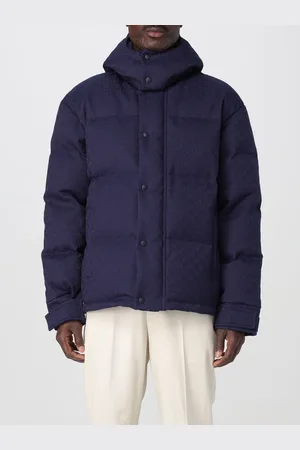 Gucci Piumino in misto cotone trapuntato con motivo GG