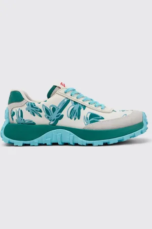 Camper Sneakers Drift Trail Vibram in PET riciclato e nabuk con stampa floreale