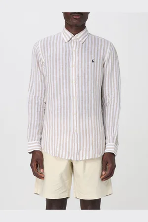 Ralph Lauren Camicia classica in lino a righe