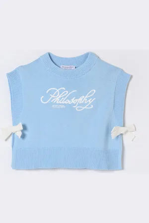 Serafini Maglia a girocollo con fiocchetti