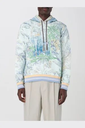 Etro Felpa con cappuccio stampata