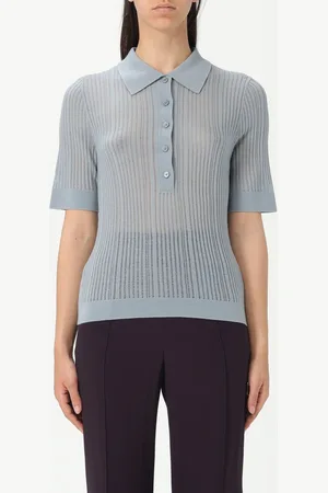 Chloé Polo in lana a coste