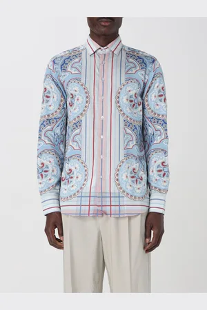 Etro Camicia classica in seta stampata