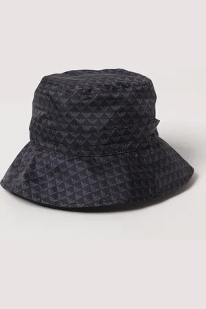 Emporio Armani Cappello Eagle in nylon stampato