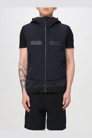 Napapijri Gilet con cappuccio in tessuto tecnico