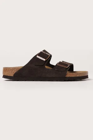 Birkenstock Sandalo Arizona in camoscio