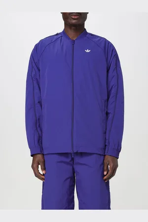 adidas Felpa bomber in nylon con zip