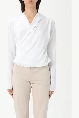 add Pullover con cappuccio in cotone
