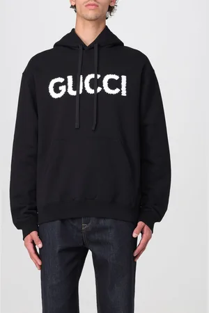 Gucci Felpa con cappuccio e maxi logo
