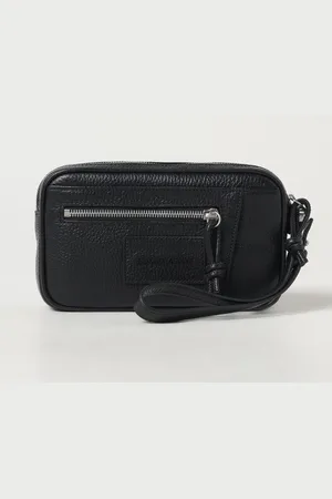 Emporio Armani Clutch in pelle a grana