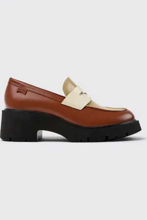Camper Mocassino Twins in pelle