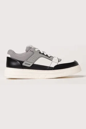 Emporio Armani Sneakers in pelle e mesh