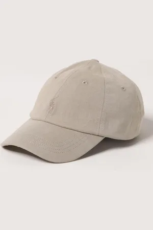 Ralph Lauren Cappello in cotone con logo ricamato