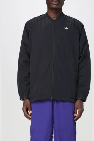adidas Felpa bomber in nylon con zip