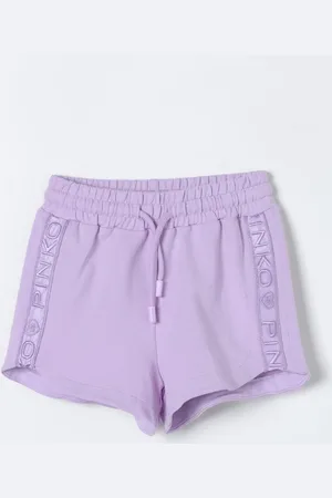 Pinko Shorts Kids in cotone con logo