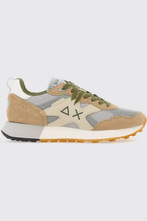 sun68 Sneakers Jaki Outdoor in camoscio e mesh