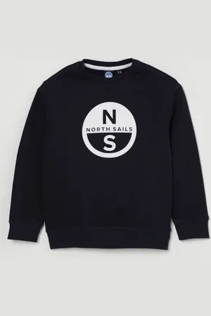North Sails Felpa a girocollo con maxi logo