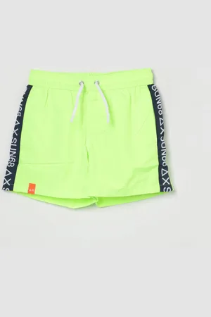 sun68 Costume da bagno con bande logate