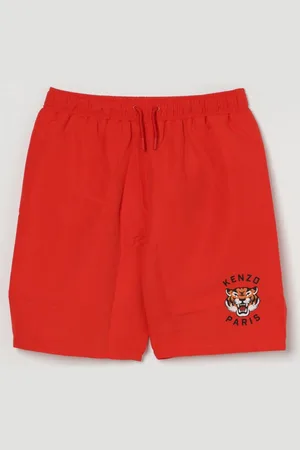 Kenzo Costume da bagno con logo Tiger