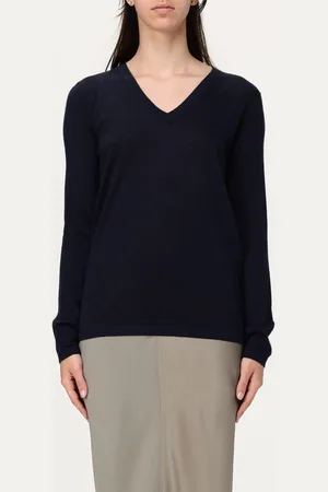Lisa Yang Maglia a v basic in cashmere